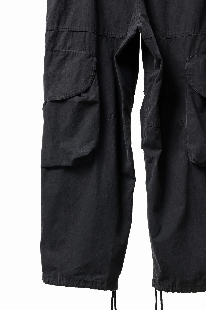 entire studios FREIGHT CARGO PANTS / COTTON CANVAS (IRON) - Image 14