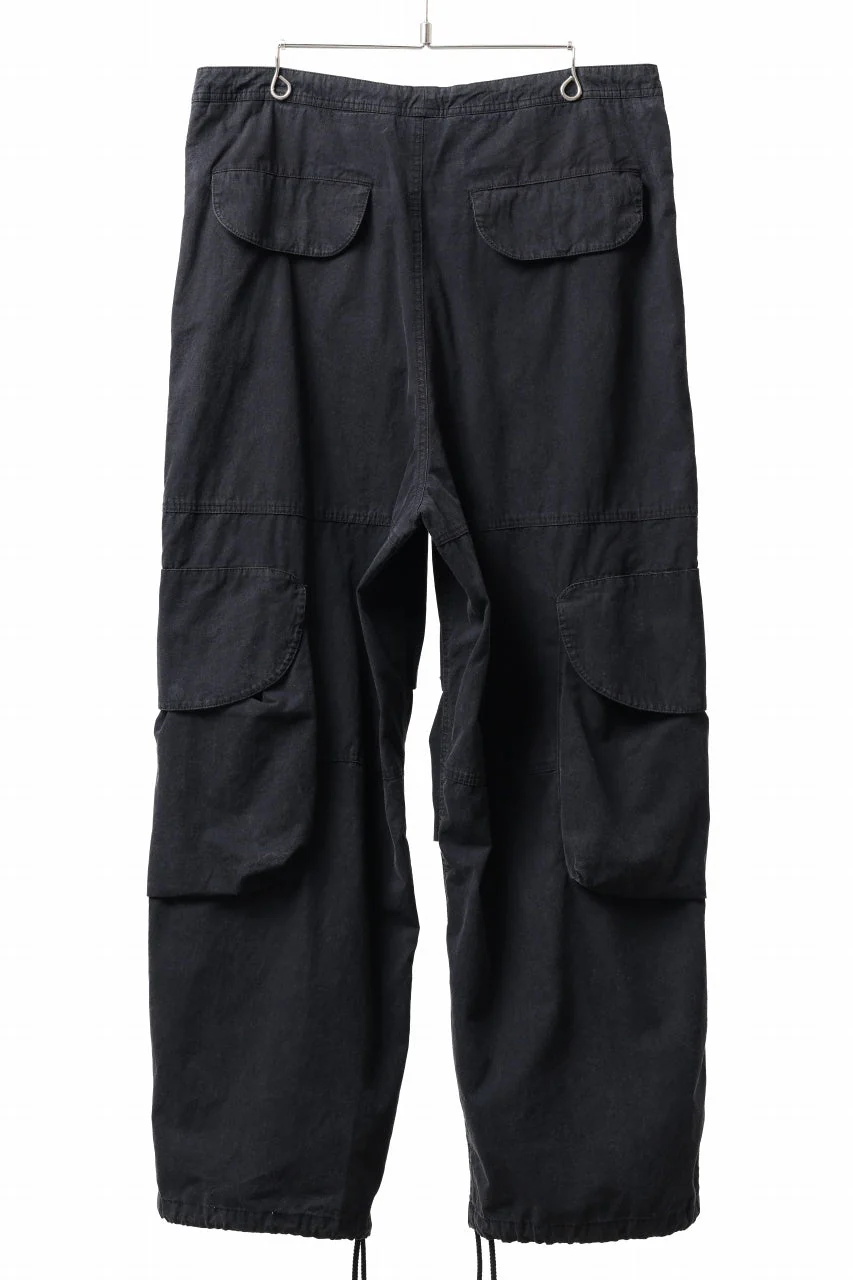 entire studios FREIGHT CARGO PANTS / COTTON CANVAS (IRON) - Image 5