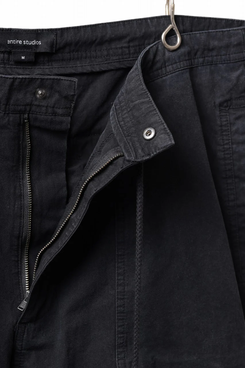 entire studios FREIGHT CARGO PANTS / COTTON CANVAS (IRON) - Image 11