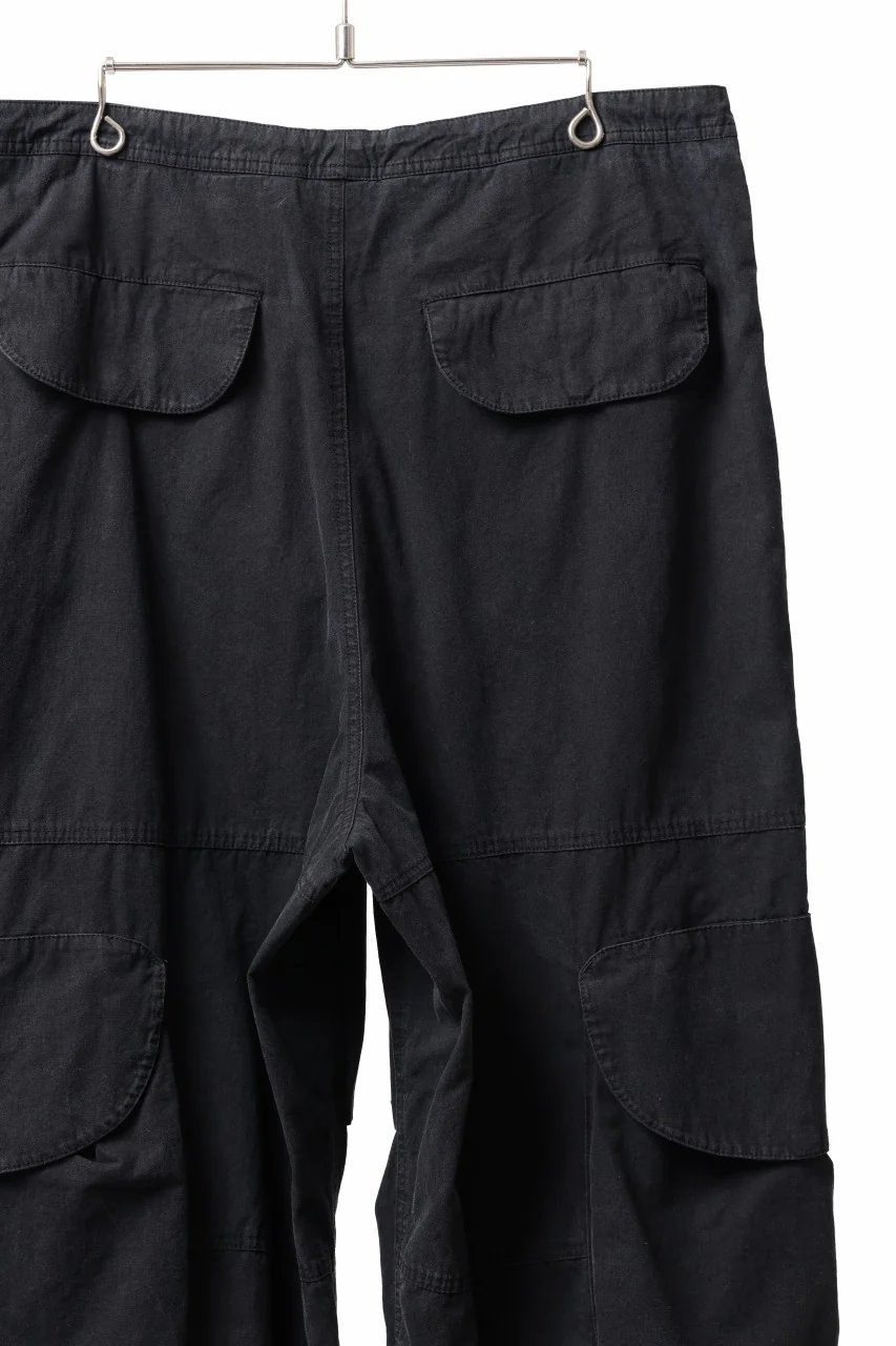 entire studios FREIGHT CARGO PANTS / COTTON CANVAS (IRON) - Image 13