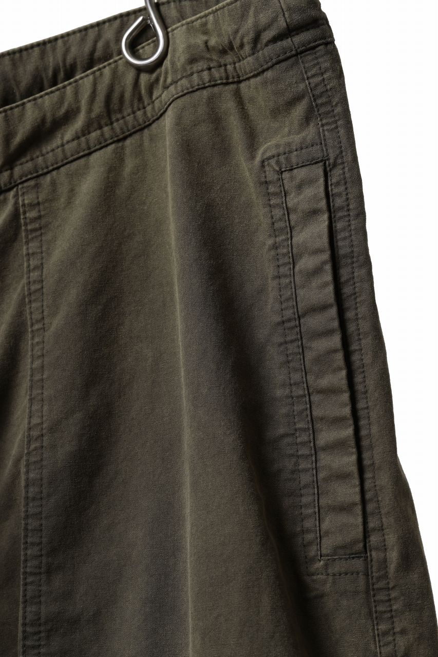 entire studios FREIGHT CARGO PANTS / COTTON CANVAS (PINE) - Image 10
