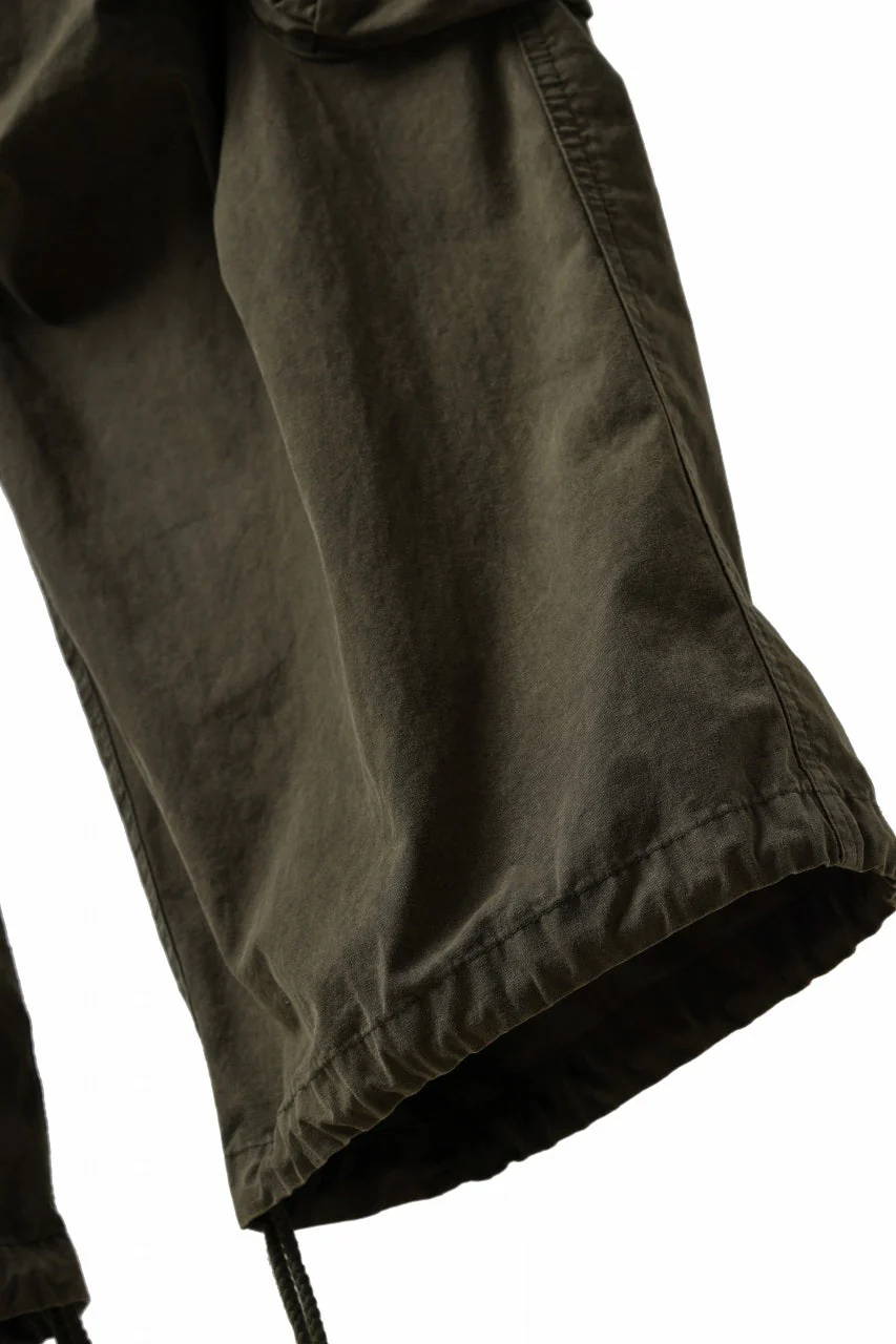 entire studios FREIGHT CARGO PANTS / COTTON CANVAS (PINE) - Image 11