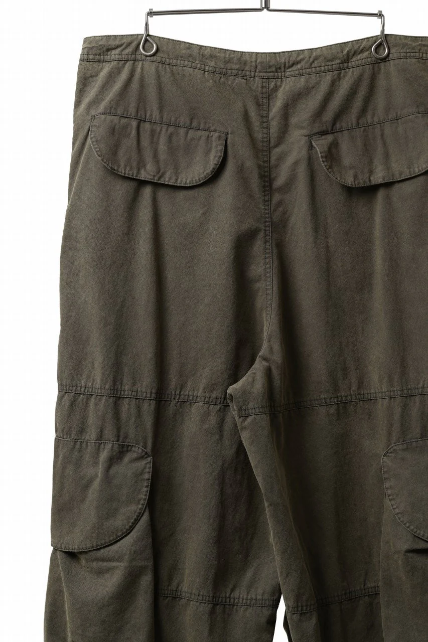 entire studios FREIGHT CARGO PANTS / COTTON CANVAS (PINE) - Image 12