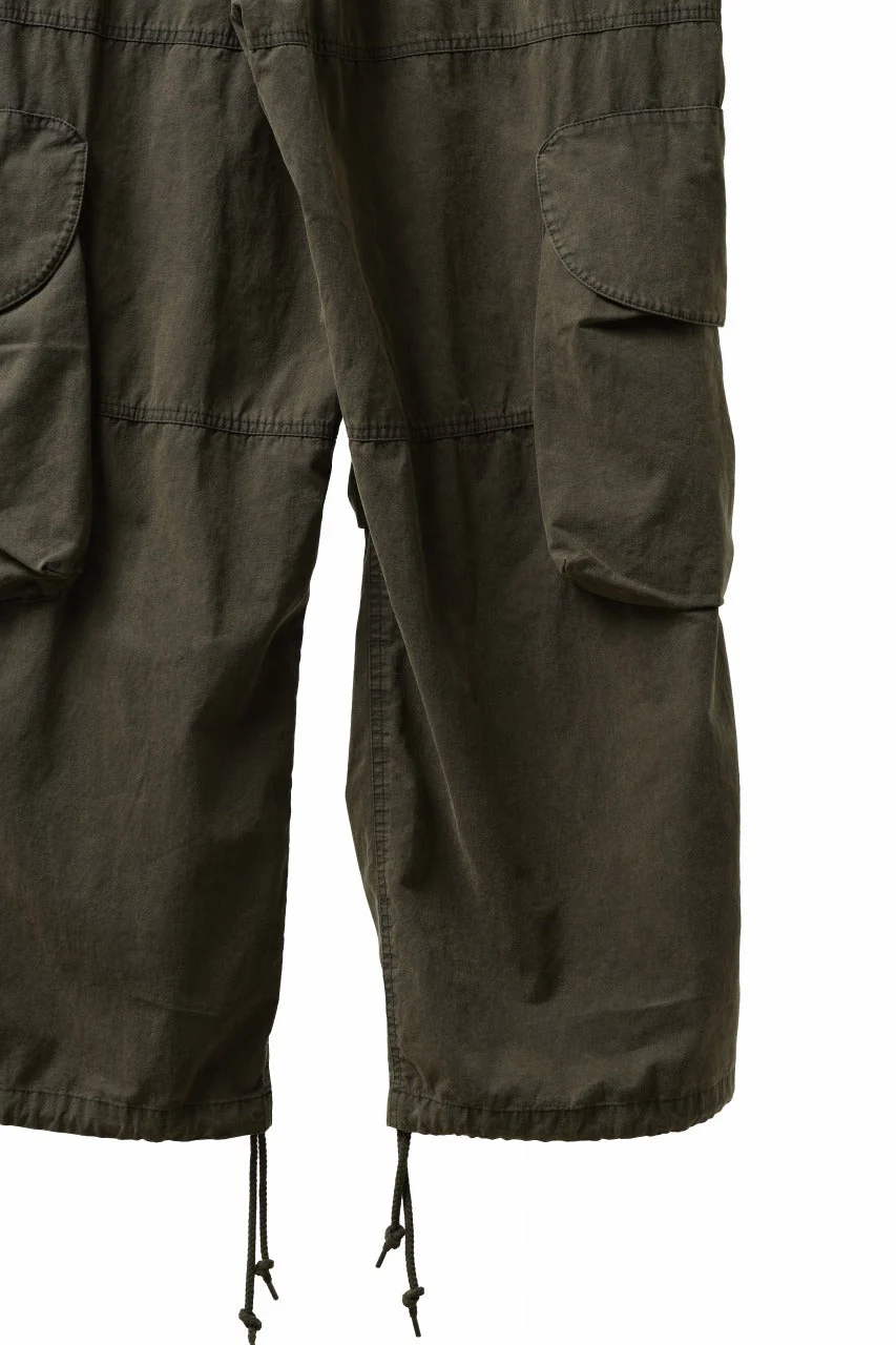 entire studios FREIGHT CARGO PANTS / COTTON CANVAS (PINE) - Image 13