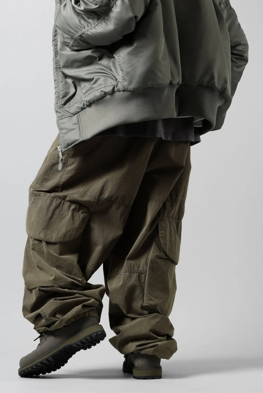 entire studios FREIGHT CARGO PANTS / COTTON CANVAS (PINE) - Image 15