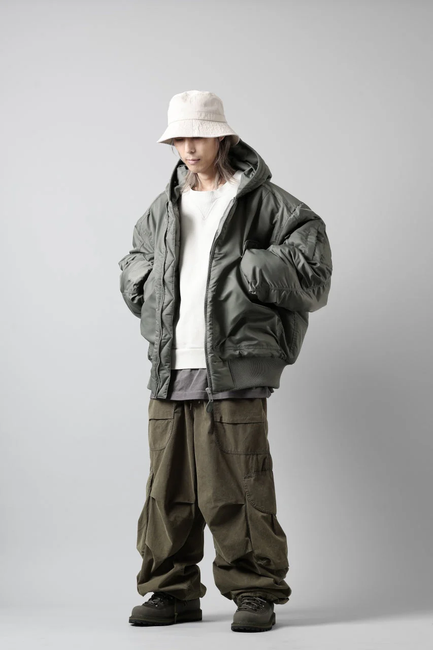 entire studios FREIGHT CARGO PANTS / COTTON CANVAS (PINE) - Image 18