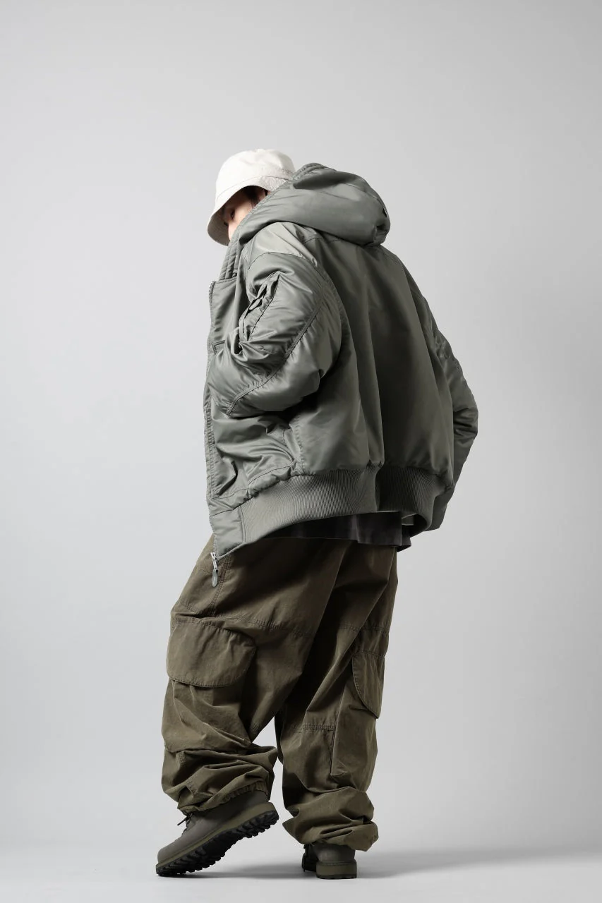 entire studios FREIGHT CARGO PANTS / COTTON CANVAS (PINE) - Image 21