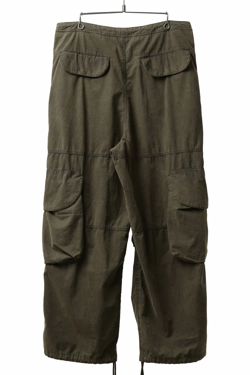 entire studios FREIGHT CARGO PANTS / COTTON CANVAS (PINE) - Image 4