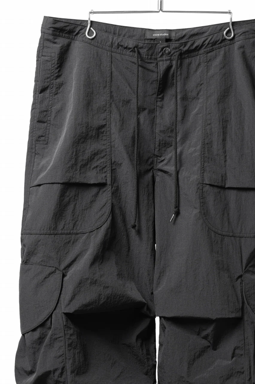 entire studios FREIGHT CARGO PANTS / CRINKLE NYLON (POLLUTION) - Image 10