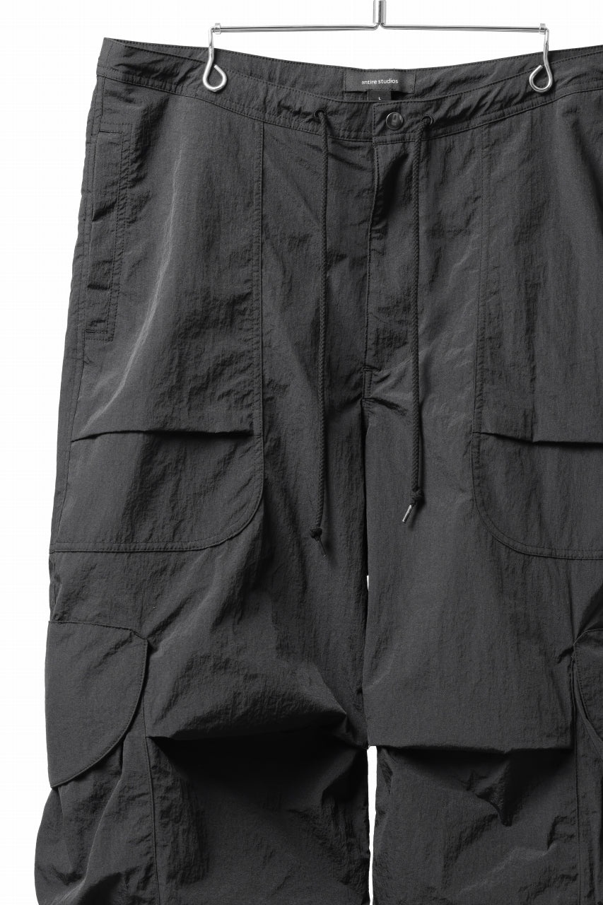 entire studios FREIGHT CARGO PANTS / CRINKLE NYLON (POLLUTION) - Image 10
