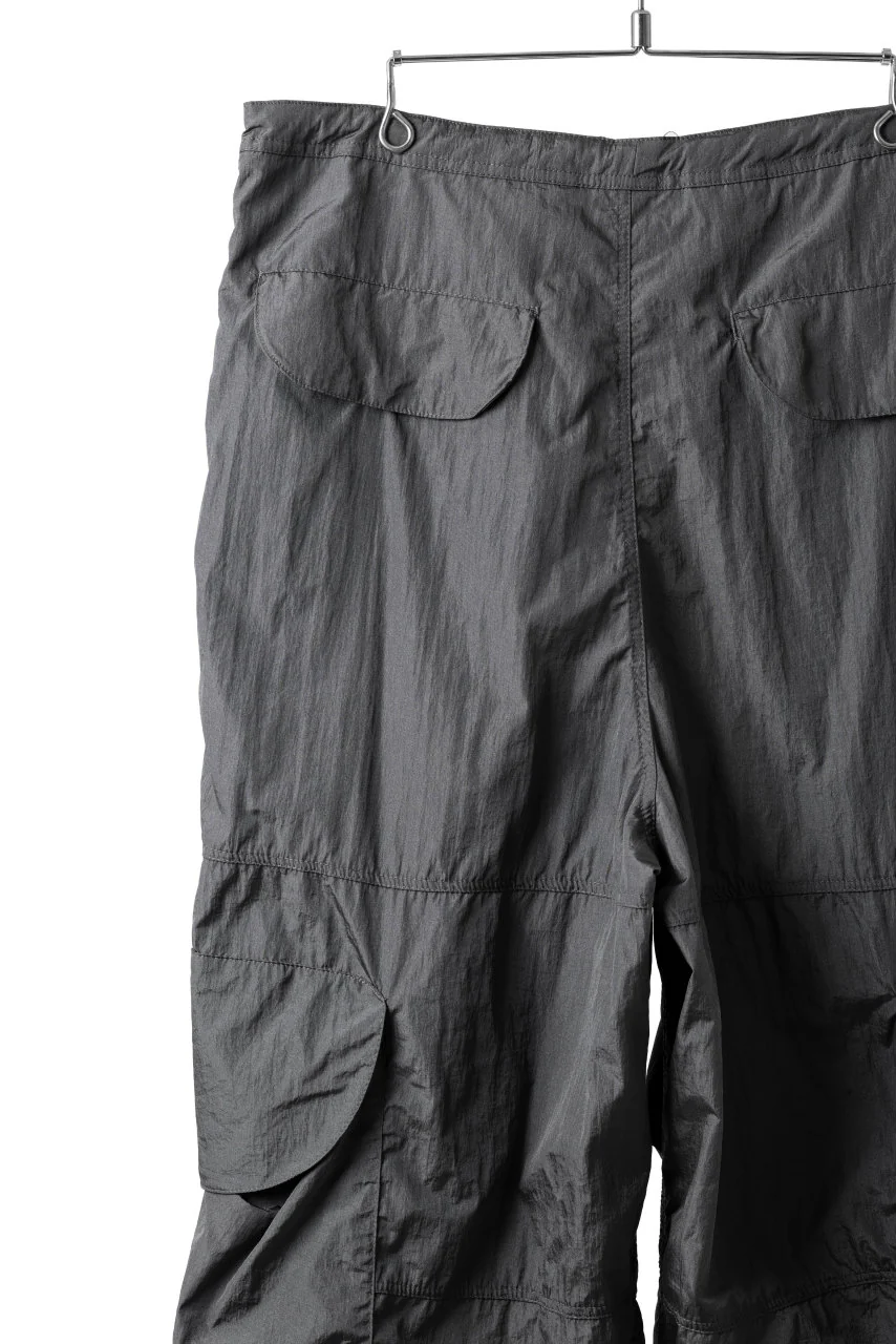 entire studios FREIGHT CARGO PANTS / CRINKLE NYLON (ROCK) - Image 11