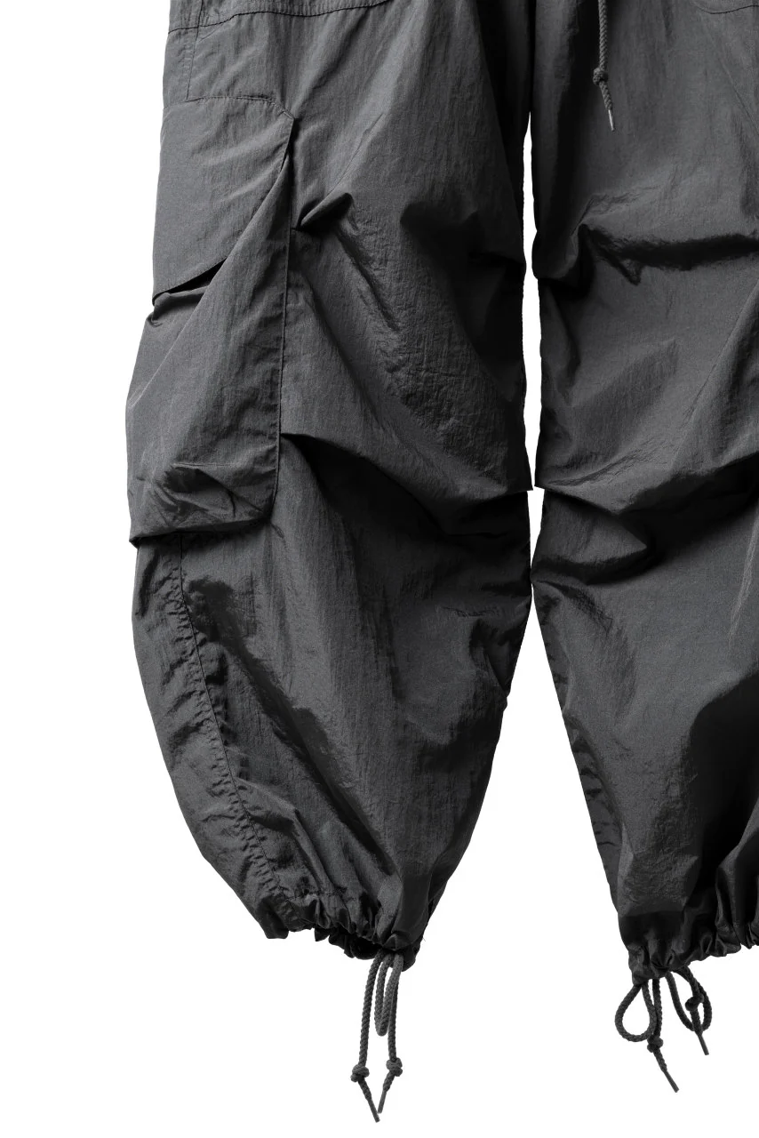 entire studios FREIGHT CARGO PANTS / CRINKLE NYLON (ROCK) - Image 12