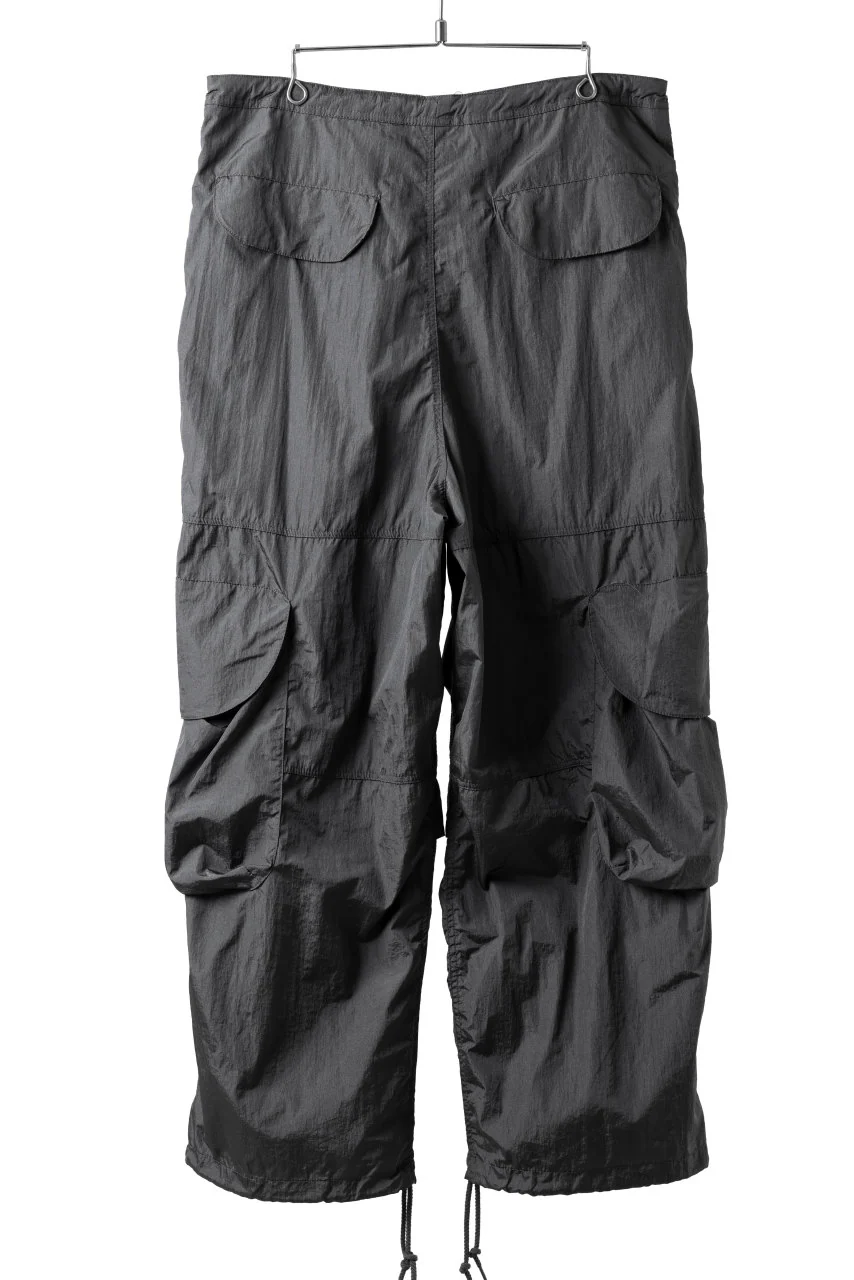 entire studios FREIGHT CARGO PANTS / CRINKLE NYLON (ROCK) - Image 3