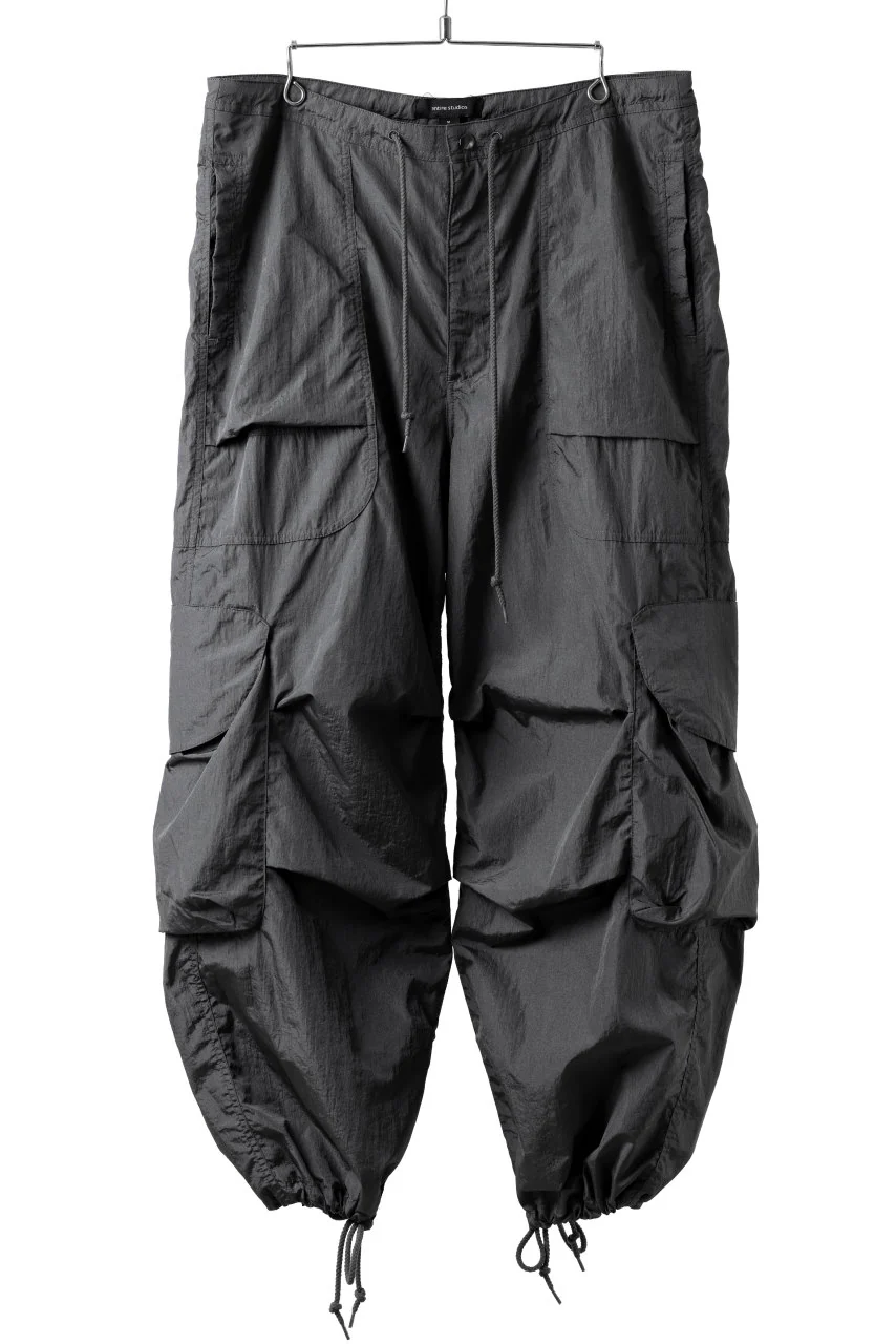 entire studios FREIGHT CARGO PANTS / CRINKLE NYLON (ROCK) - Image 4