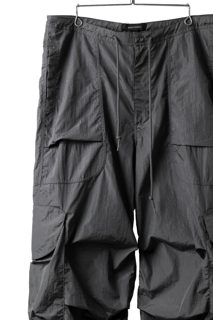 entire studios FREIGHT CARGO PANTS / CRINKLE NYLON (ROCK) - Image 5