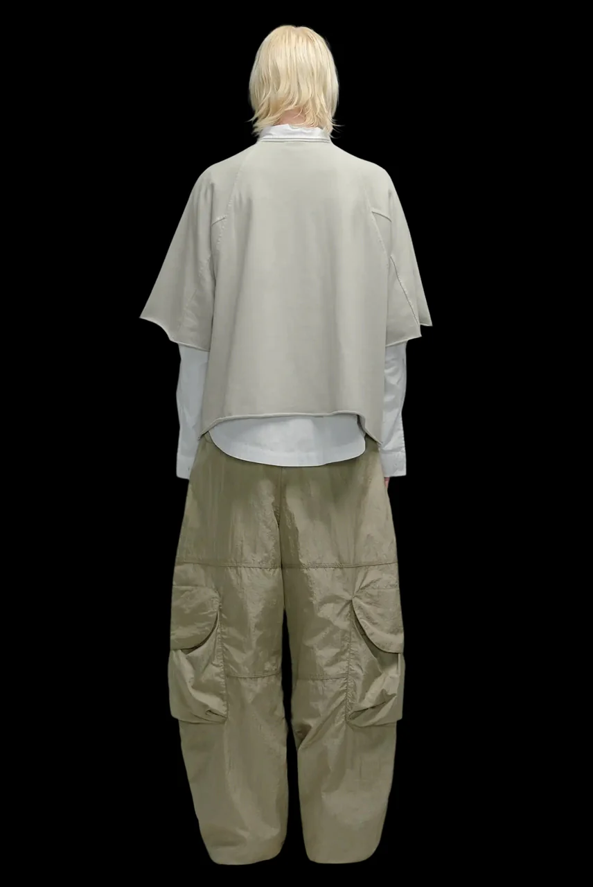 entire studios FREIGHT CARGO PANTS / CRINKLE NYLON (SAGE) - Image 26