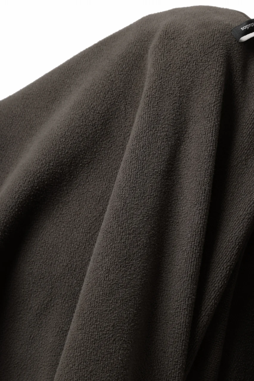 entire studios FULL ZIP SWEAT PARKA (BRUNETTE) - Image 17