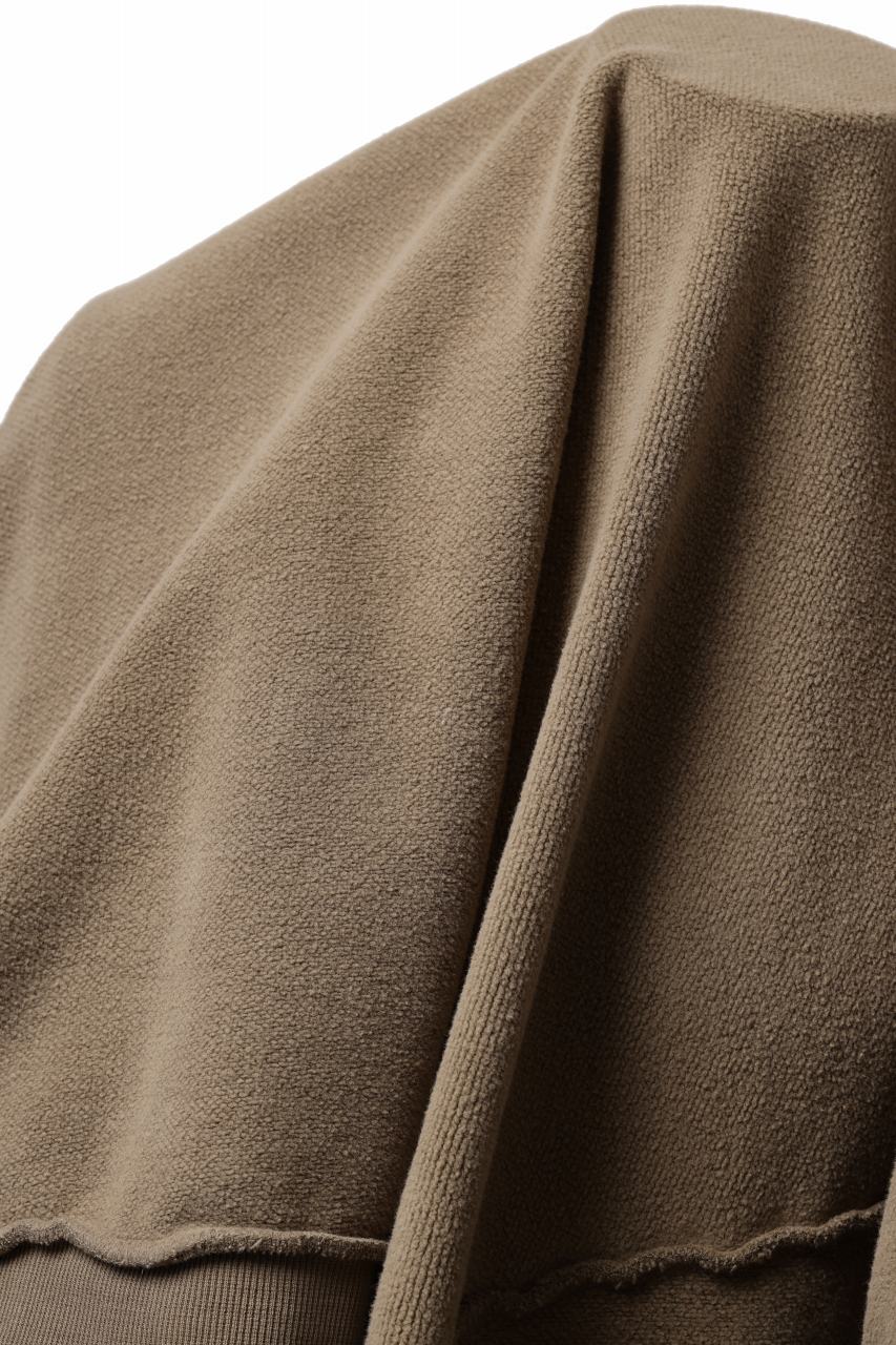 entire studios FULL ZIP SWEAT PARKA (CORK) - Image 13