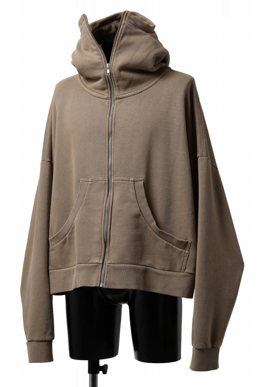 entire studios FULL ZIP SWEAT PARKA (CORK) - Image 2