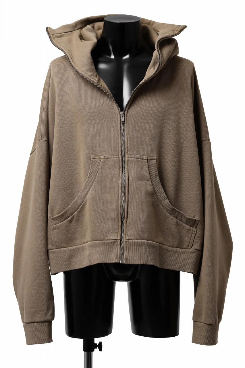 entire studios FULL ZIP SWEAT PARKA (CORK) - Image 3