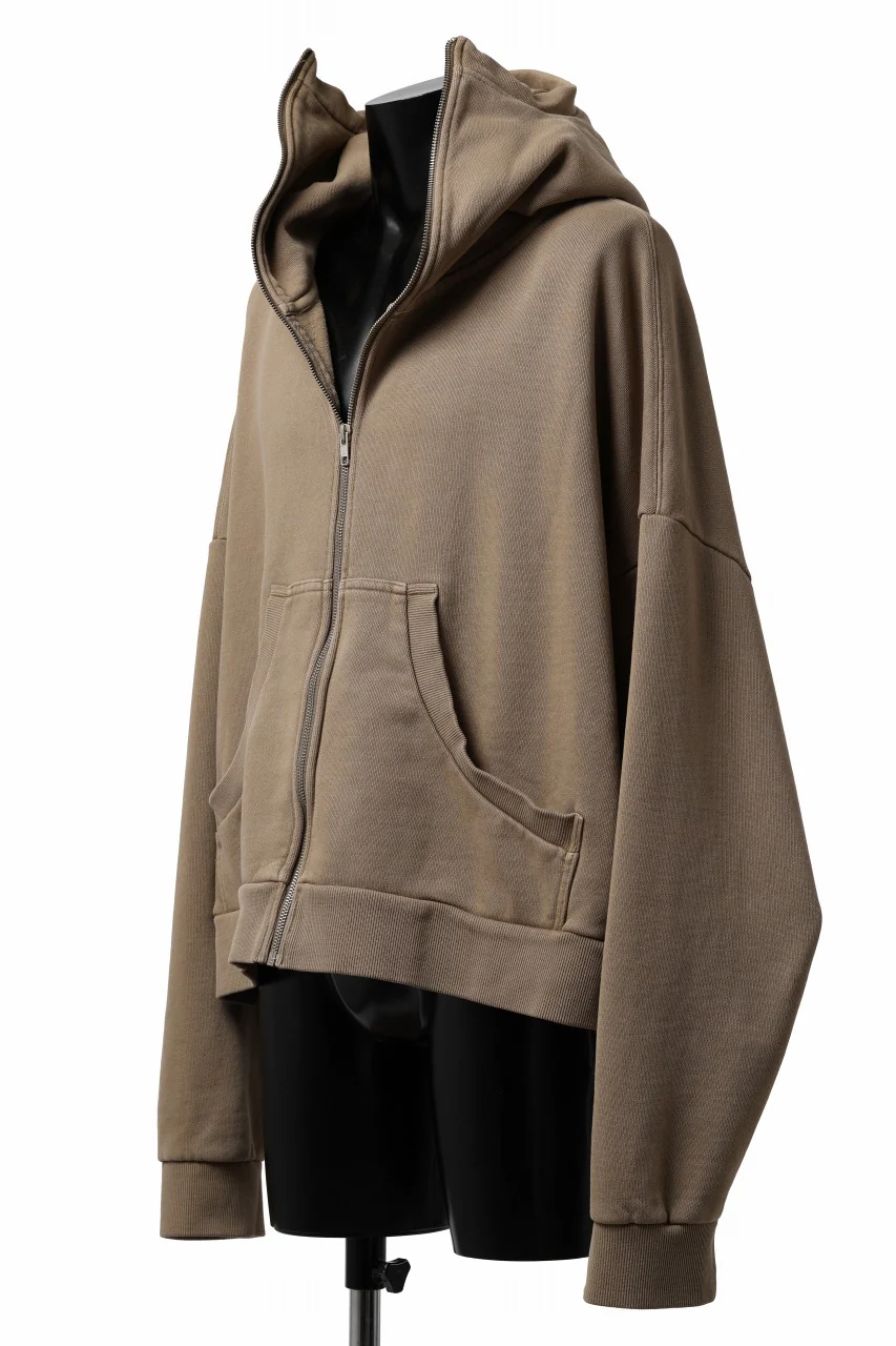 entire studios FULL ZIP SWEAT PARKA (CORK) - Image 4