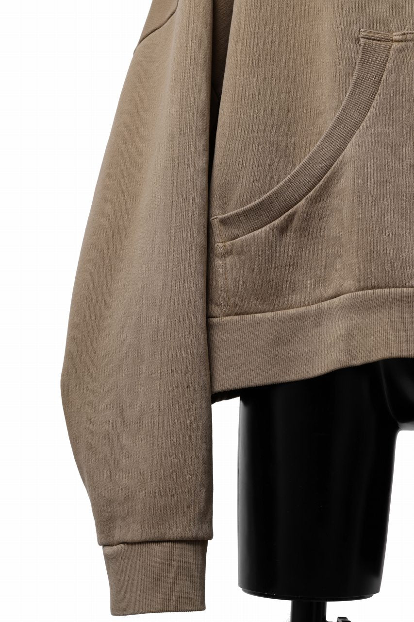 entire studios FULL ZIP SWEAT PARKA (CORK) - Image 9