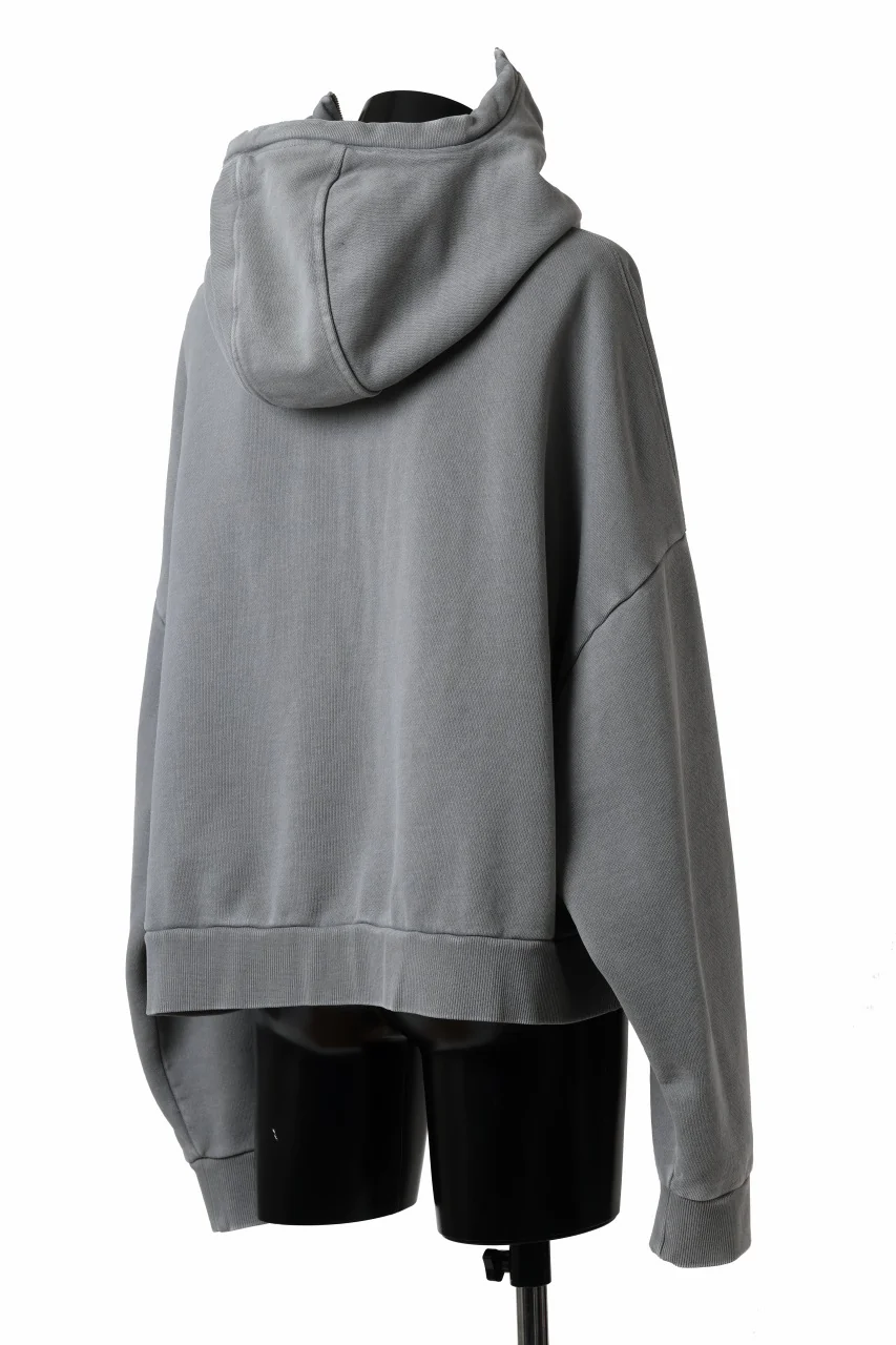 entire studios FULL ZIP SWEAT PARKA (RHINO) - Image 6