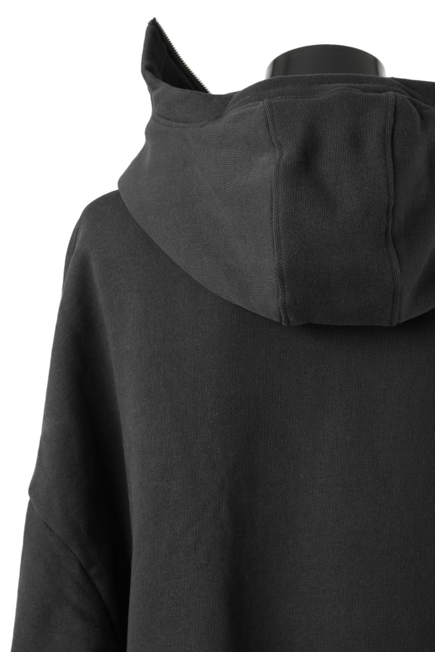 entire studios FULL ZIP SWEAT PARKA (SOOT) - Image 10