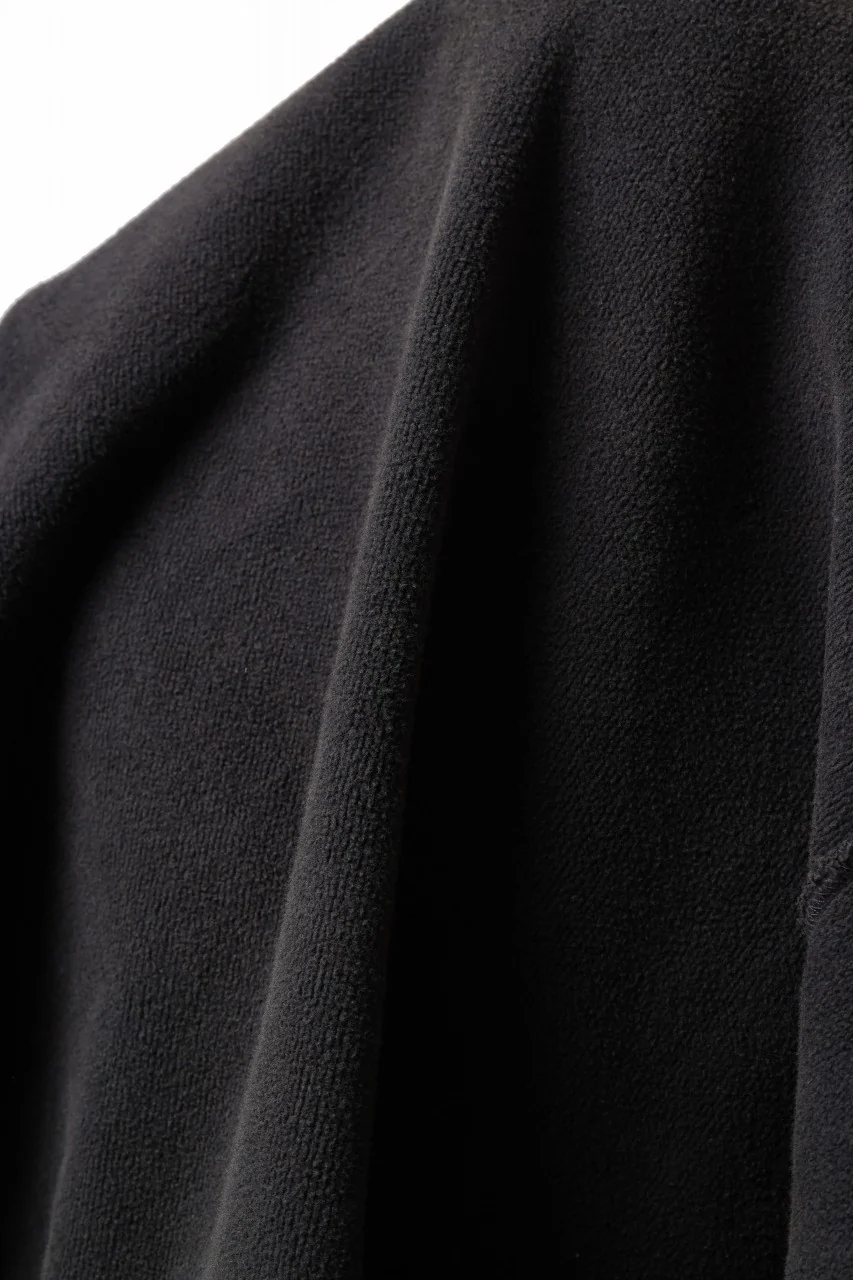 entire studios FULL ZIP SWEAT PARKA (WASHED BLACK) - Image 15