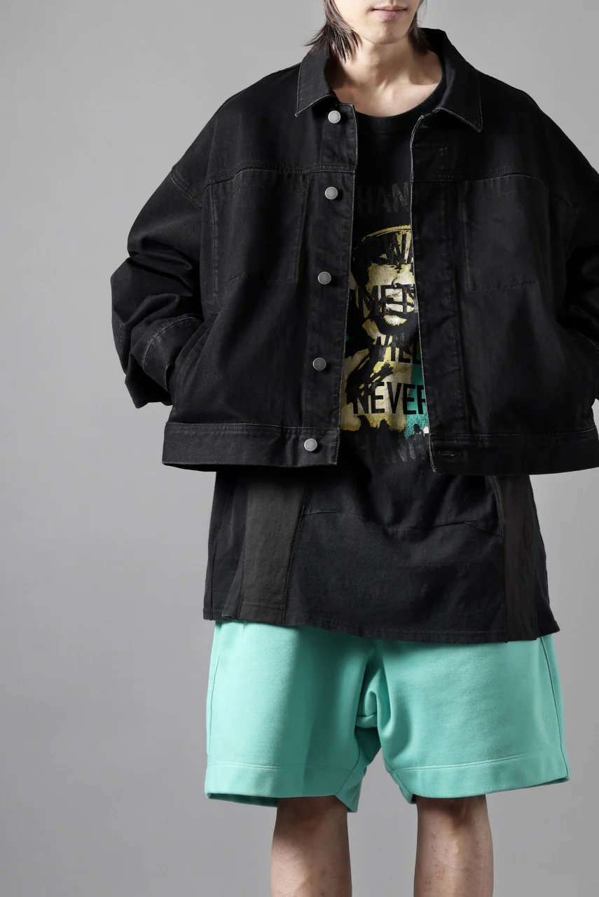 entire studios GEM DENIM JACKET (MAGNETITE) - Image 15