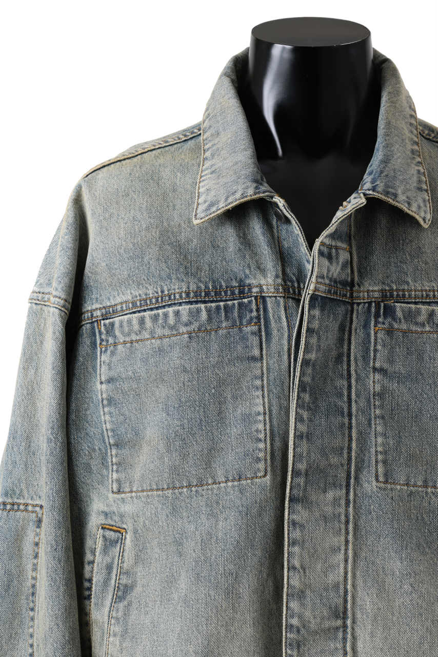 entire studios GEM DENIM JACKET (SURFACE WAVE) - Image 10