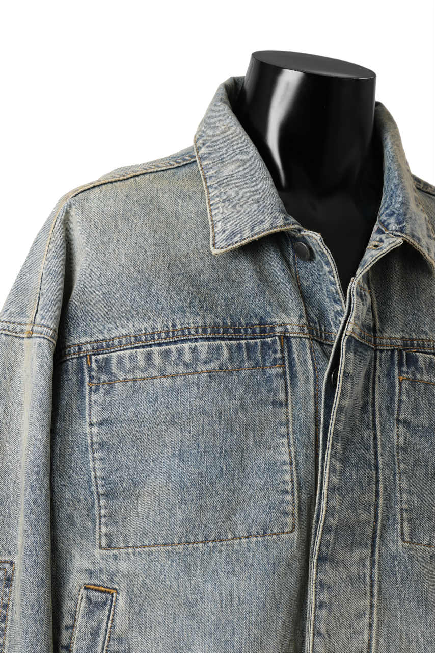 entire studios GEM DENIM JACKET (SURFACE WAVE) - Image 11