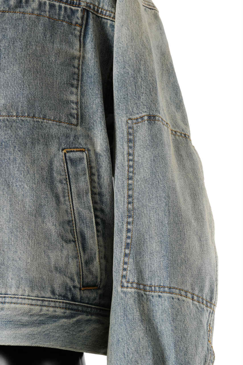 entire studios GEM DENIM JACKET (SURFACE WAVE) - Image 12