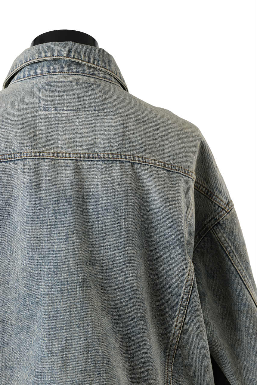 entire studios GEM DENIM JACKET (SURFACE WAVE) - Image 13