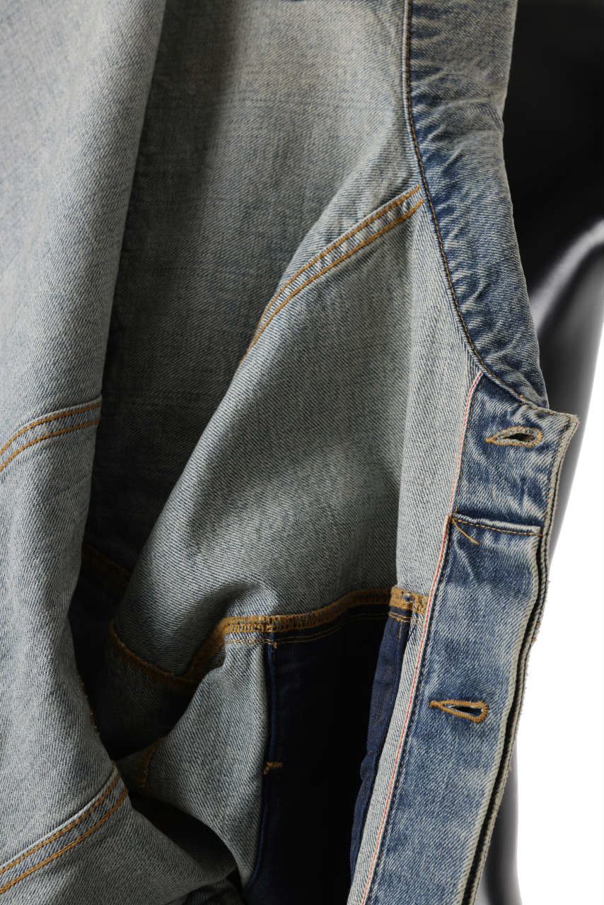 entire studios GEM DENIM JACKET (SURFACE WAVE) - Image 16