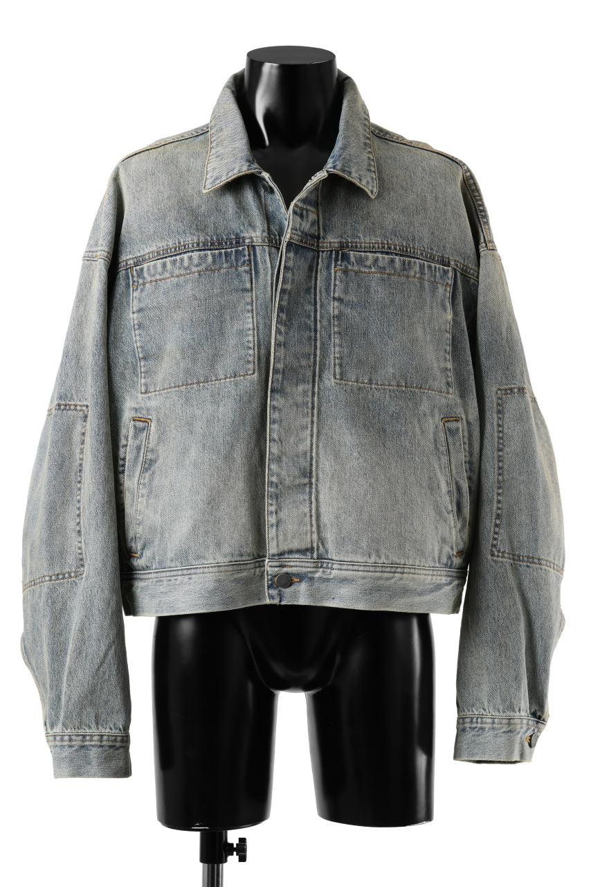 entire studios GEM DENIM JACKET (SURFACE WAVE) - Image 3