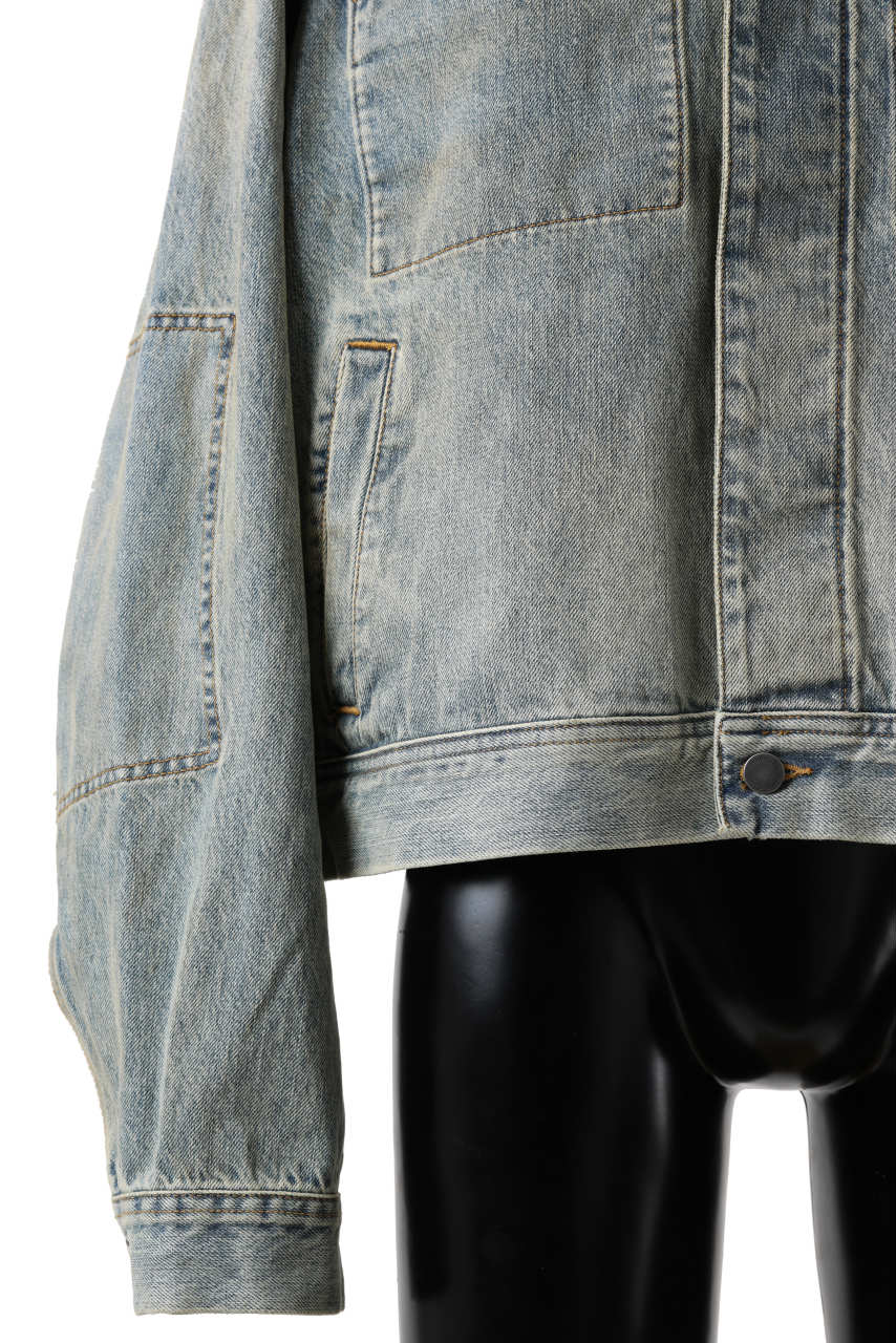 entire studios GEM DENIM JACKET (SURFACE WAVE) - Image 8