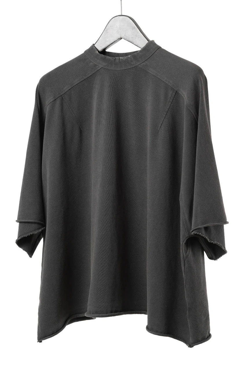 entire studios HEAVY DART SHORT SLEEVE TEE (WASHED BLACK) - Image 2