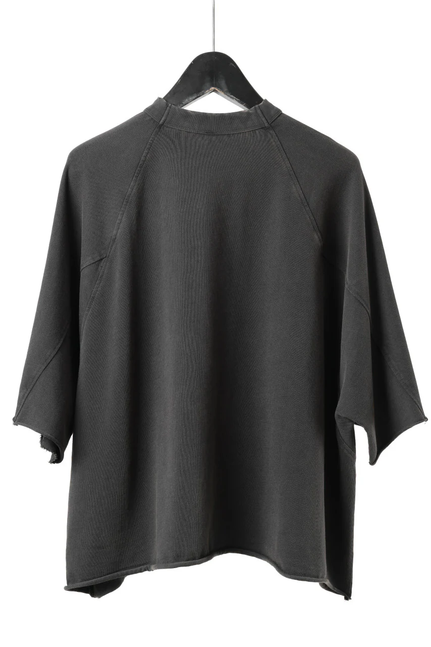 entire studios HEAVY DART SHORT SLEEVE TEE (WASHED BLACK) - Image 3