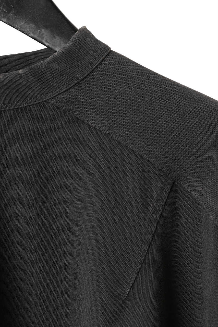 entire studios HEAVY DART SHORT SLEEVE TEE (WASHED BLACK) - Image 7