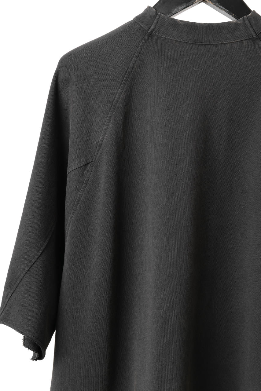 entire studios HEAVY DART SHORT SLEEVE TEE (WASHED BLACK) - Image 9