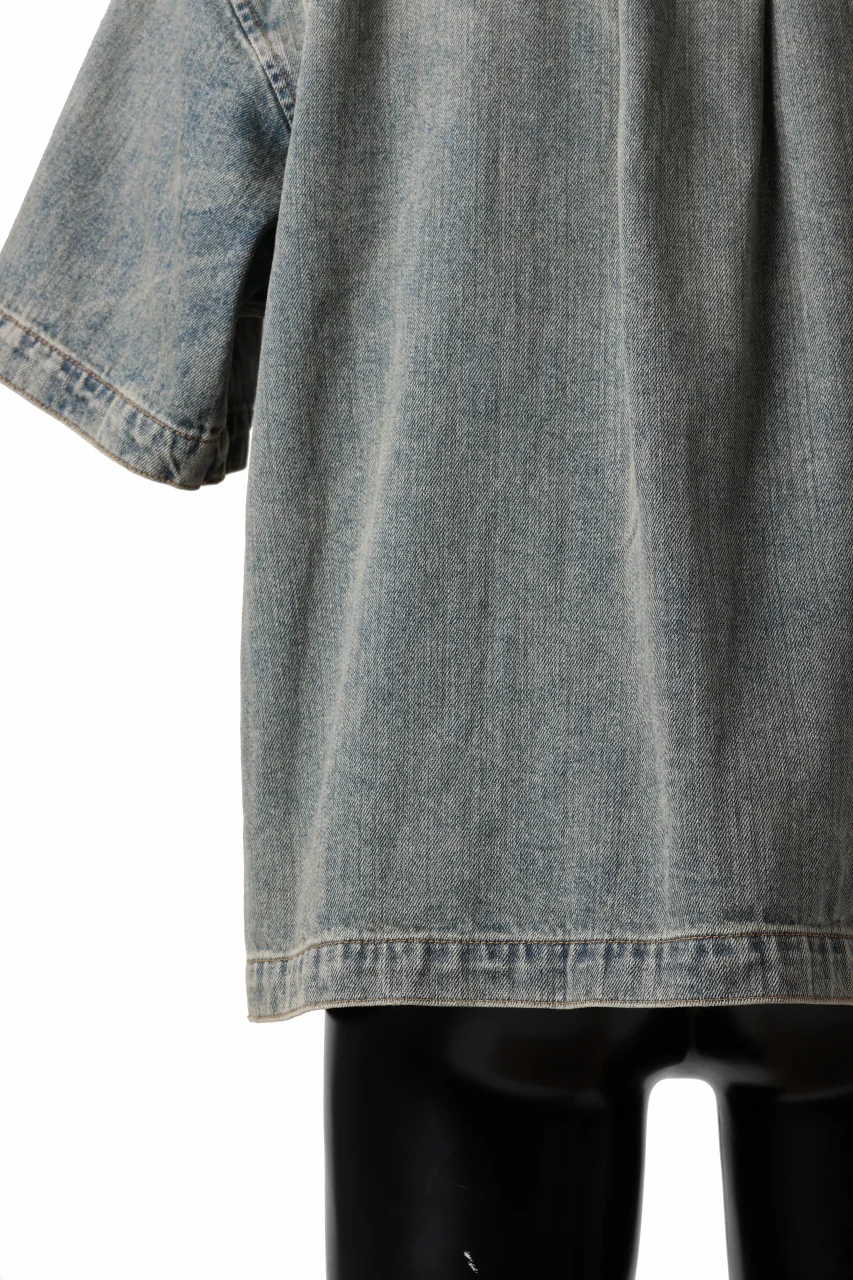 entire studios HEAVY DENIM SHIRT (SURFACE WAVE) - Image 12