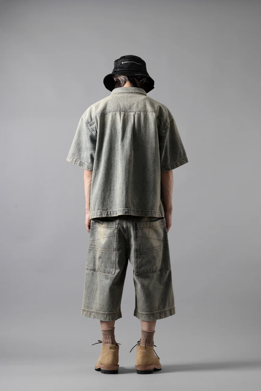 entire studios HEAVY DENIM SHIRT (SURFACE WAVE) - Image 28