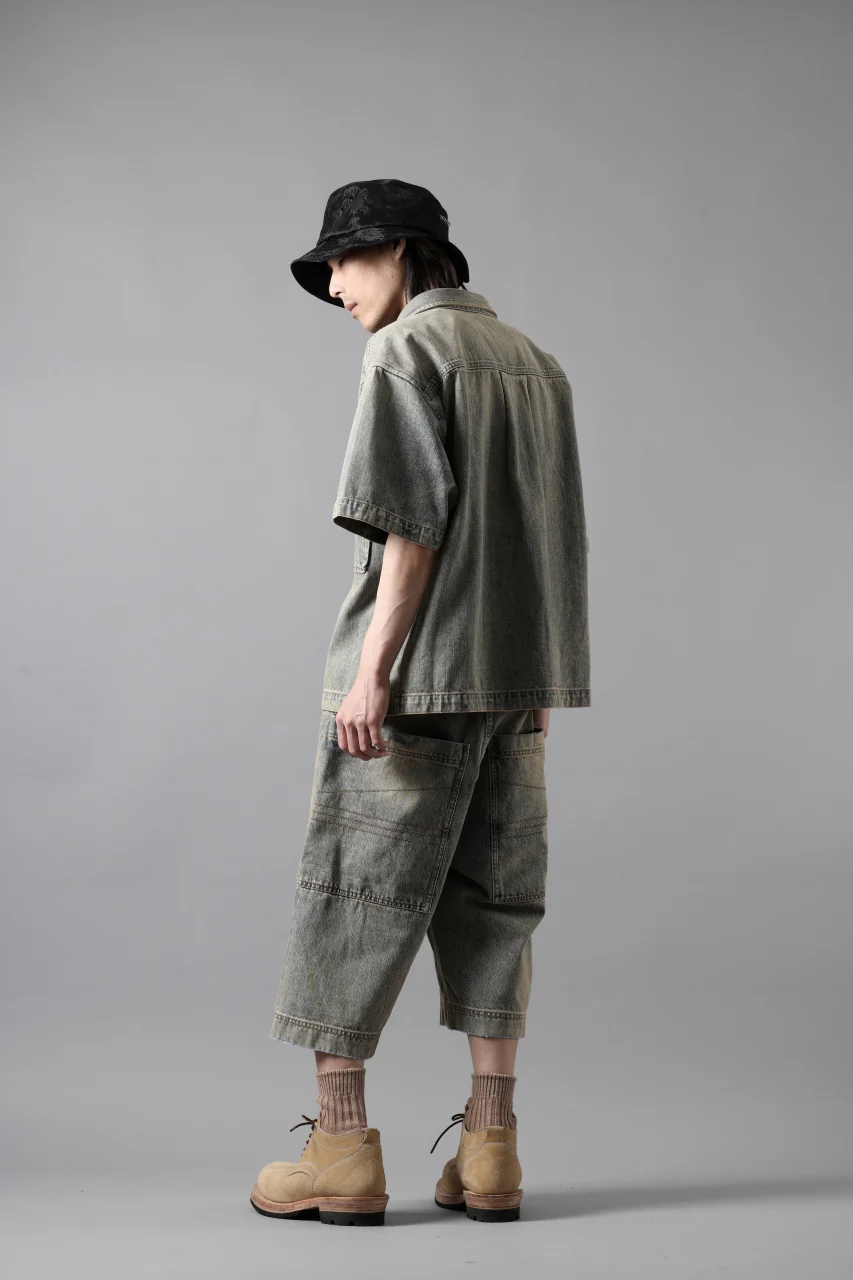 entire studios HEAVY DENIM SHIRT (SURFACE WAVE) - Image 30