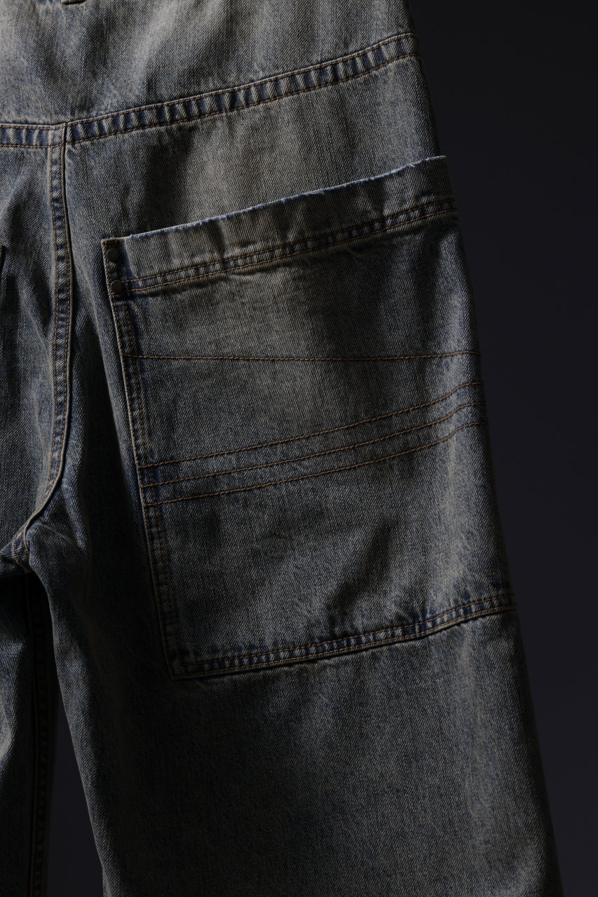 entire studios HEAVY DENIM SHORTS (SURFACE WAVE) - Image 19