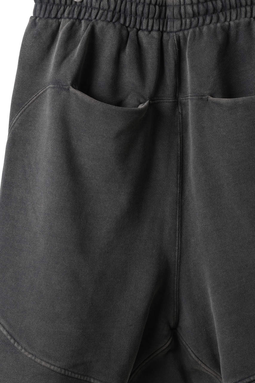 entire studios HEAVY DROP SHORT PANTS (WASHED BLACK) - Image 7