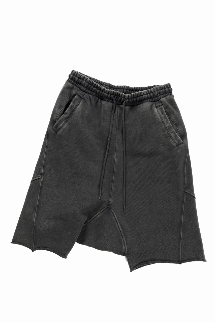 entire studios HEAVY DROP SHORT PANTS (WASHED BLACK) - Image 2