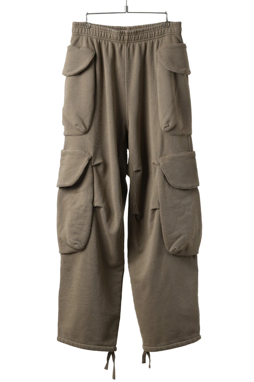 entire studios HEAVY GOCAR SWEAT PANTS (CORK)