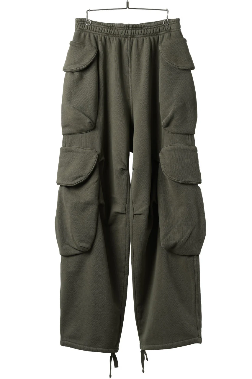 entire studios HEAVY GOCAR SWEAT PANTS (MILITARY) - Image 13