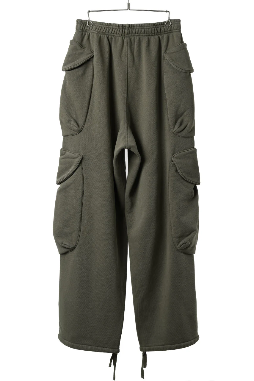 entire studios HEAVY GOCAR SWEAT PANTS (MILITARY) - Image 15
